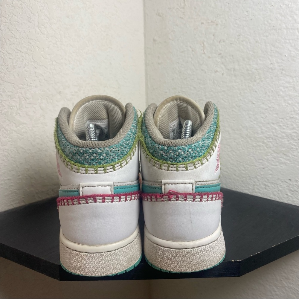 Jordan 1 multi knit white blue orange - Picture 4 of 7
